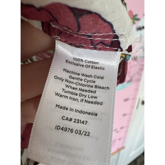 NWT Talbots XL Women’s Shirt Button Up Multicolor Long Sleeve Cotton - Picture 7 of 9